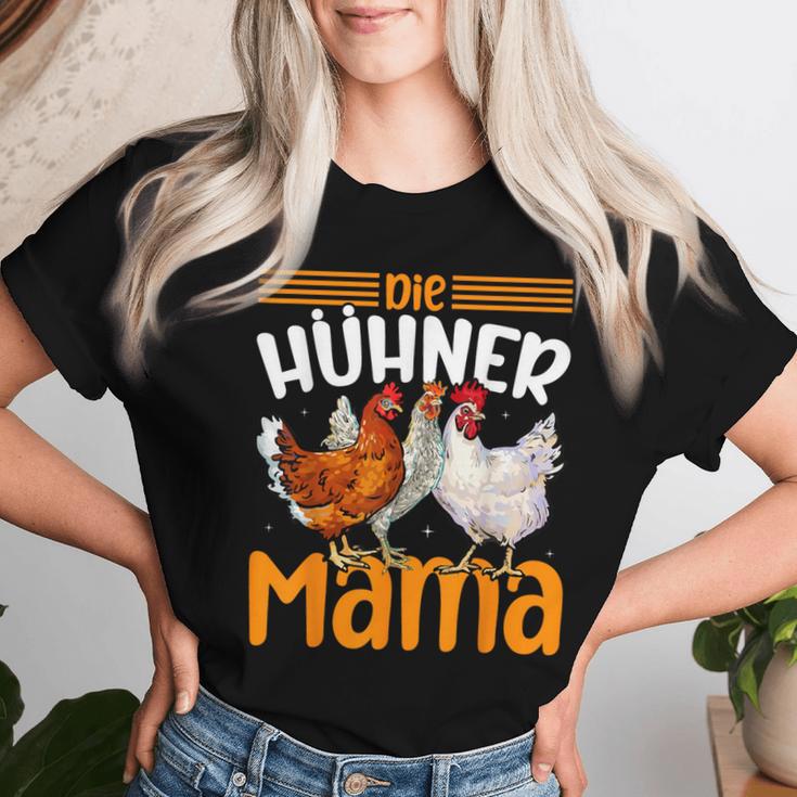 Die Hühner Mama Für Tierfreunde Muttertag T-shirt Frauen Geschenke für Sie