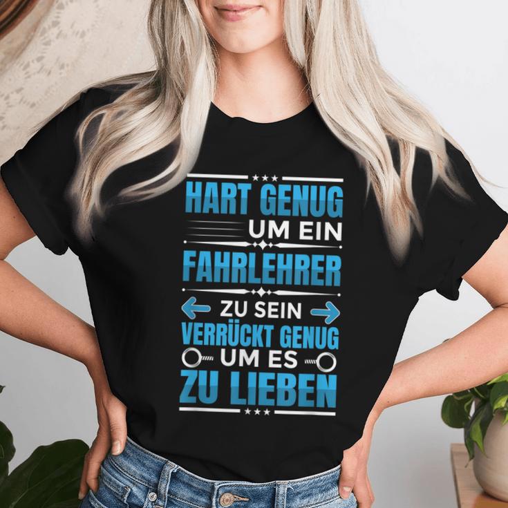 Driving School Teacher Driving School Driving Teacher Work T-shirt Frauen Geschenke für Sie