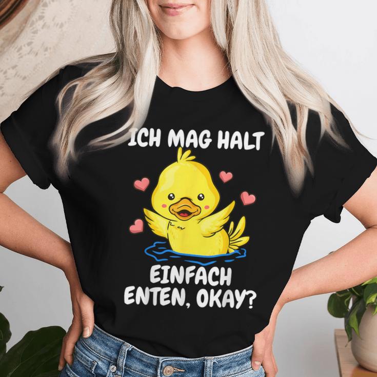 Duck Holder Ducks T-shirt Frauen Geschenke für Sie