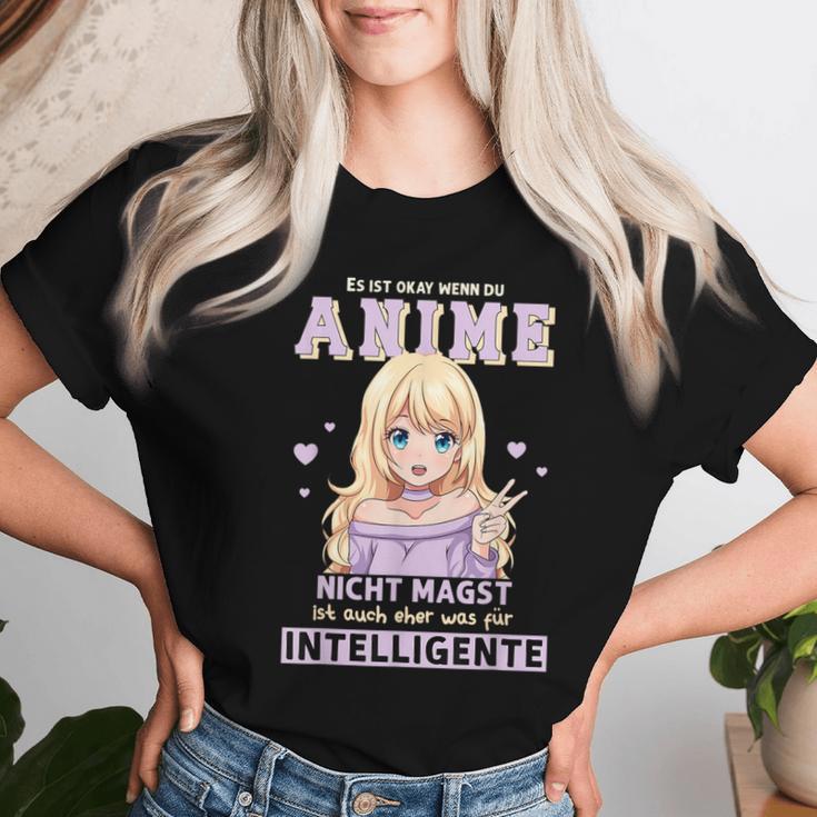 Es Ist Okay Wenn Du Anime Nicht Magst I Chibi Kawaii Girl S T-shirt Frauen Geschenke für Sie