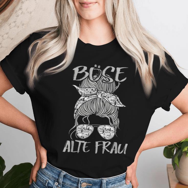 Evil Old Women's T-shirt Frauen Geschenke für Sie