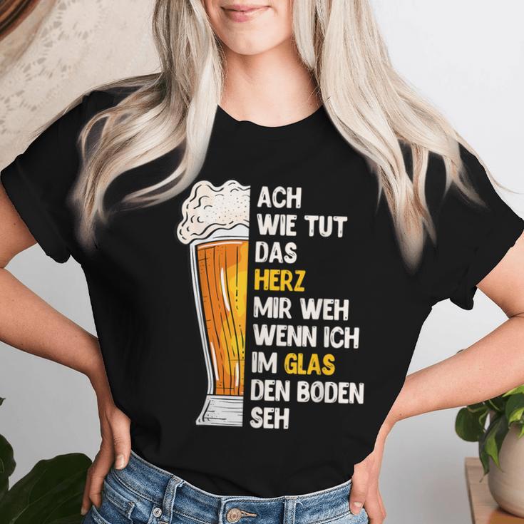 Beer Saying For Beer Drinkers Bavaria T-shirt Frauen Geschenke für Sie