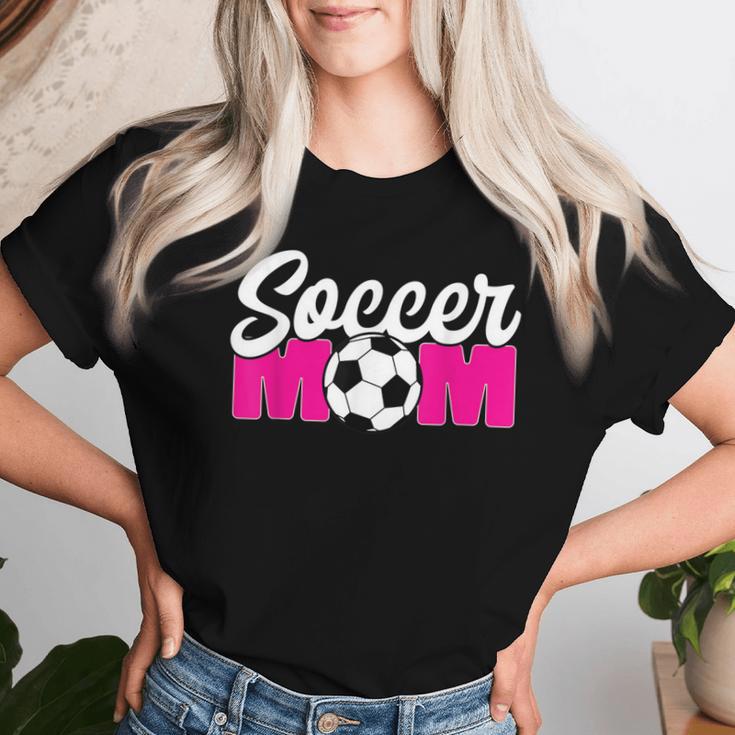 Fußballspieltag Soccer Mom Muttertag Mama T-shirt Frauen Geschenke für Sie