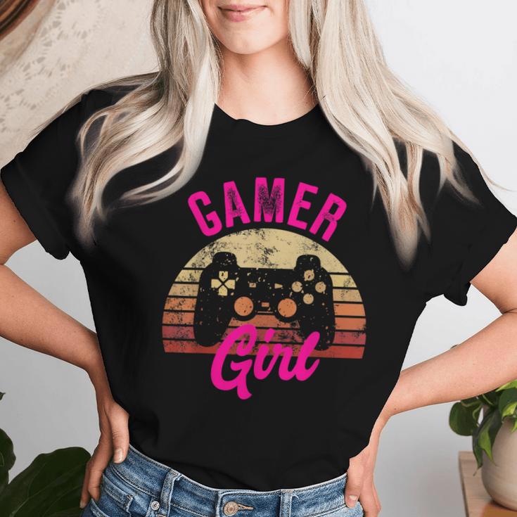 Gamer Girl Cute Gaming For Girls Gamersideo Games T-shirt Frauen Geschenke für Sie