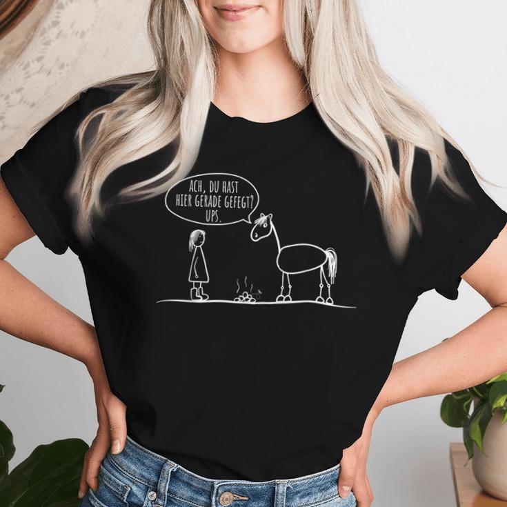 Horse Rider Riding Farm Fun T-shirt Frauen Geschenke für Sie