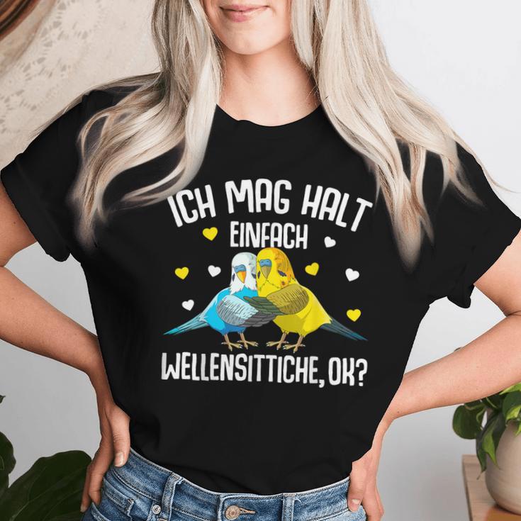 Ich Mag Halt Budgies Welli Budgies Girls' T-shirt Frauen Geschenke für Sie