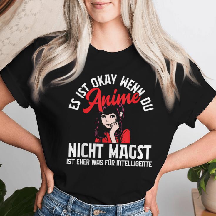 Ist Okay Wenn Du Anime Nicht Magst Manga Women's T-shirt Frauen Geschenke für Sie