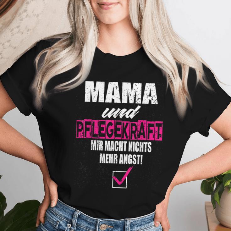 Mama Und Pflegekraft Nursing Nurse T-shirt Frauen Geschenke für Sie