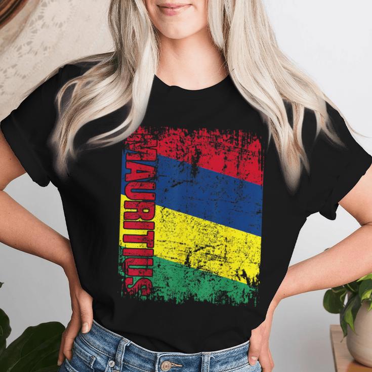 Mauritius Flag Children T-shirt Frauen Geschenke für Sie