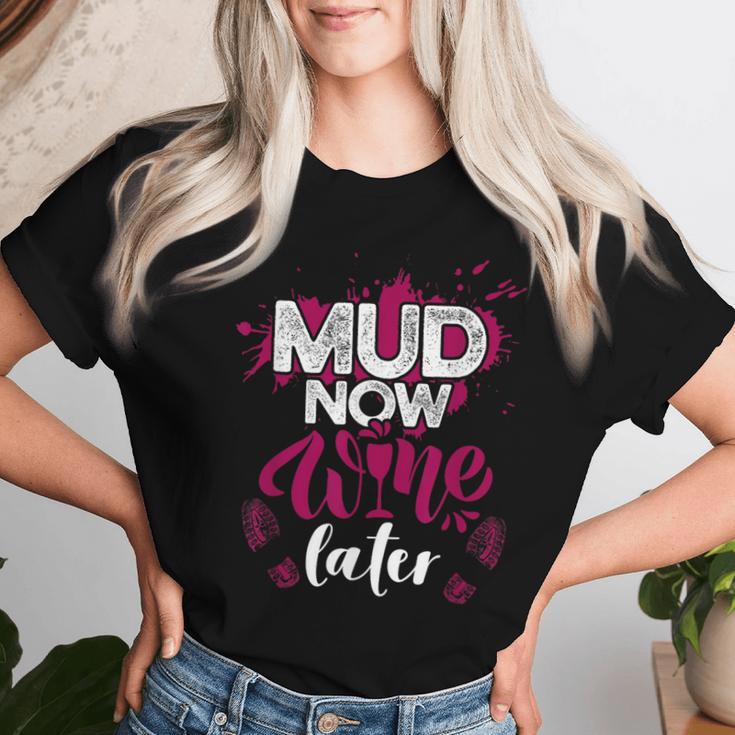 Mud Run For Mud Girl Run Mud Team S T-shirt Frauen Geschenke für Sie