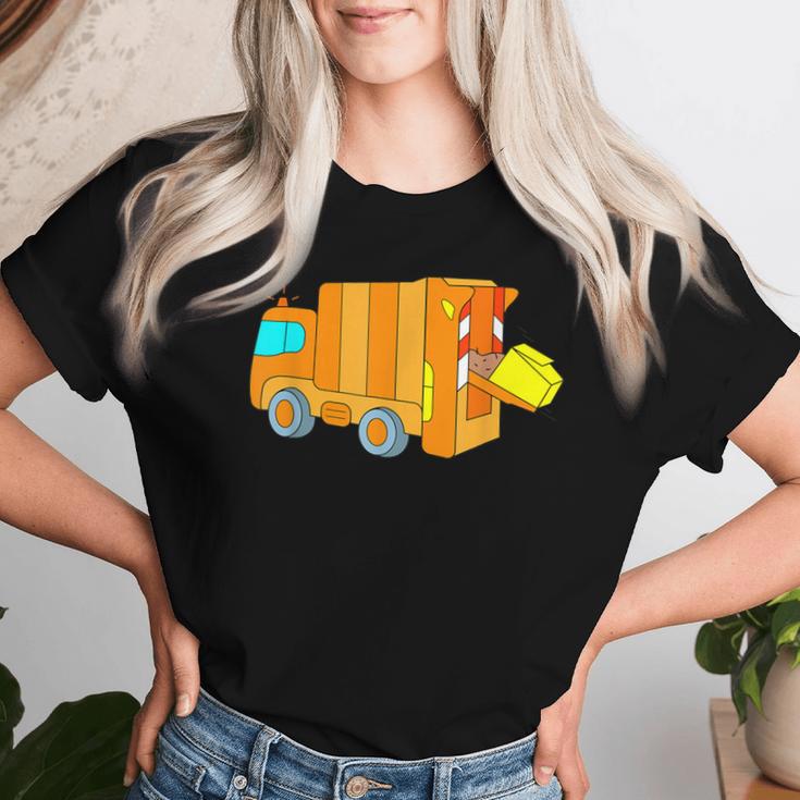 Müllmann Bin Car Waste Disposal T-shirt Frauen Geschenke für Sie