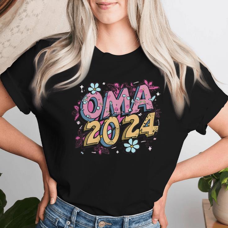 Oma Werden Werdende Oma Announcement T-shirt Frauen Geschenke für Sie