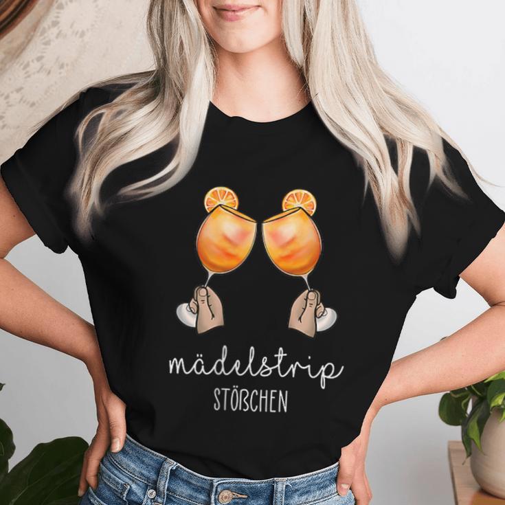 Peplum Girlstrip Apero Summer Drink S T-shirt Frauen Geschenke für Sie