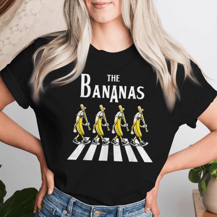 Retro Banana Novelty Children Banana T-shirt Frauen Geschenke für Sie