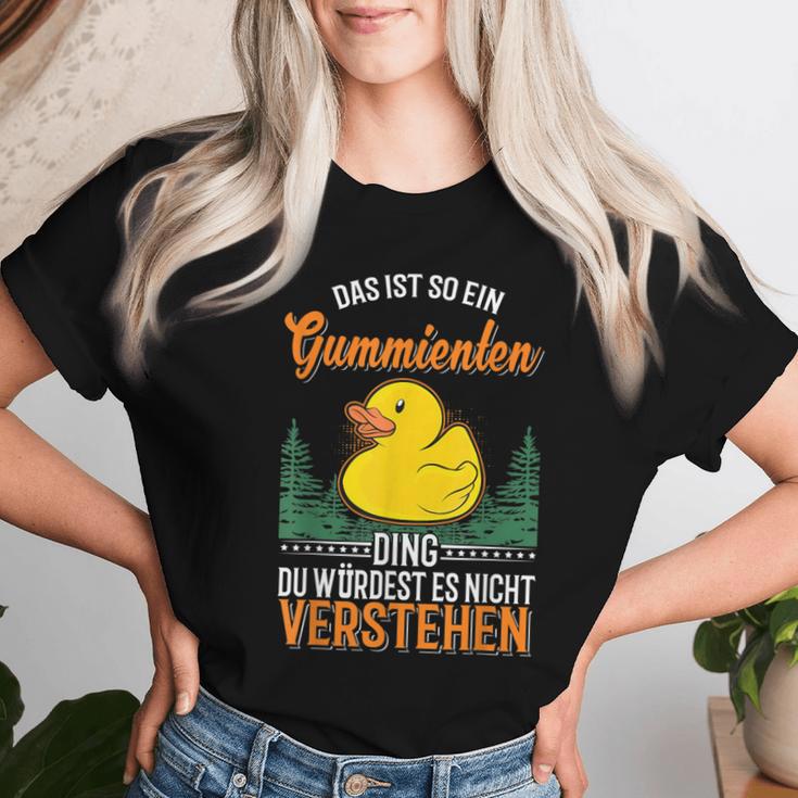 Rubber Duck Ding Rubber Duck T-shirt Frauen Geschenke für Sie