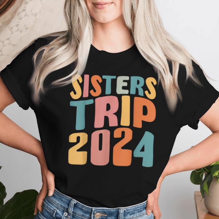 Schwestern Reise 2024 T-shirt Frauen Geschenke für Sie