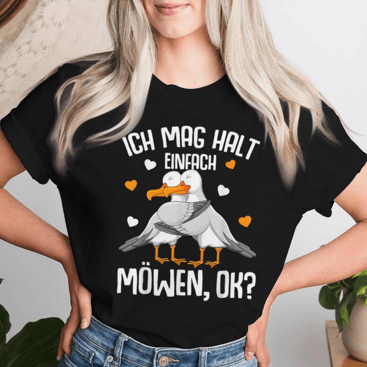 Seagull Ich Mag Halt Seagulls Girls Children's T-shirt Frauen Geschenke für Sie