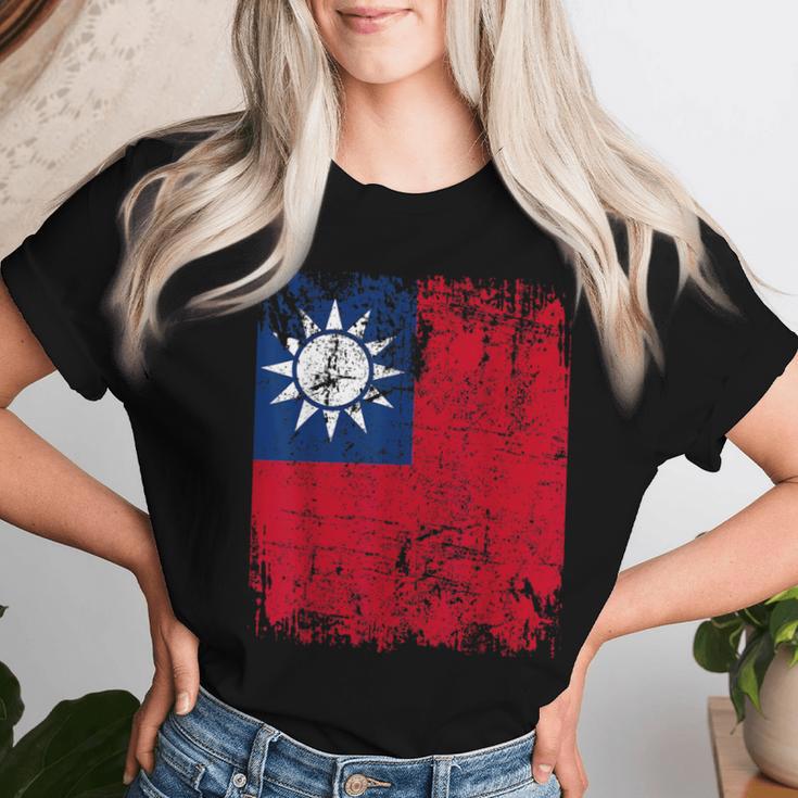 Taiwan Flag For And Women T-shirt Frauen Geschenke für Sie