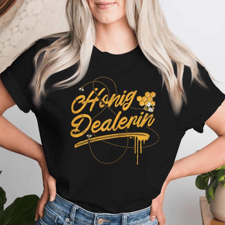 Women's Honey Dealer Beekeeper Honey Dealer Bee T-shirt Frauen Geschenke für Sie