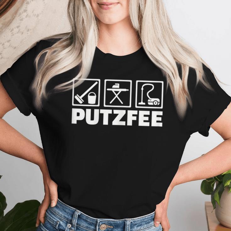 Women's Putzfee T-shirt Frauen Geschenke für Sie