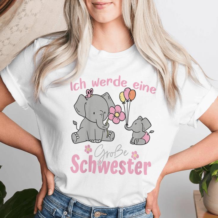 Children's Big Sister 2024 Ich Werde Eine Große Schwester T-shirt Frauen Geschenke für Sie