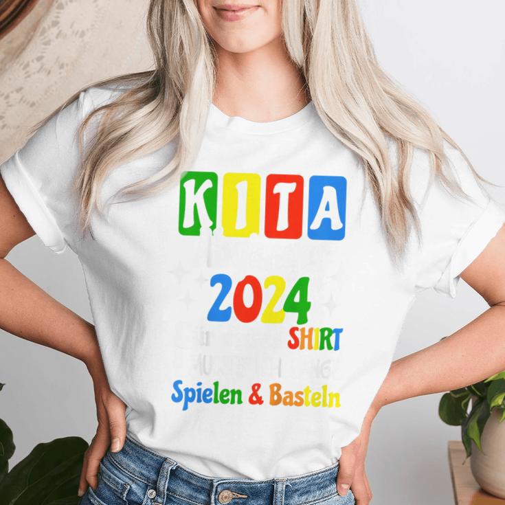 Children's Kita Abgänger 2024 Kita Geschafft 2024 Nursery Graduate 2024 T-shirt Frauen Geschenke für Sie