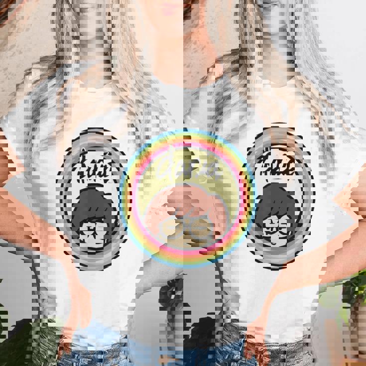 Daria Rainbow Portrait Maglietta da donna Regalos para ella