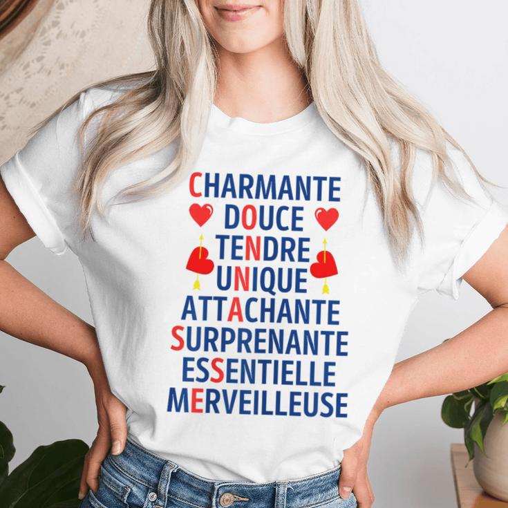 Madame Conasse Humour Caractère Connasse Humour T-shirt femme Cadeaux pour elle