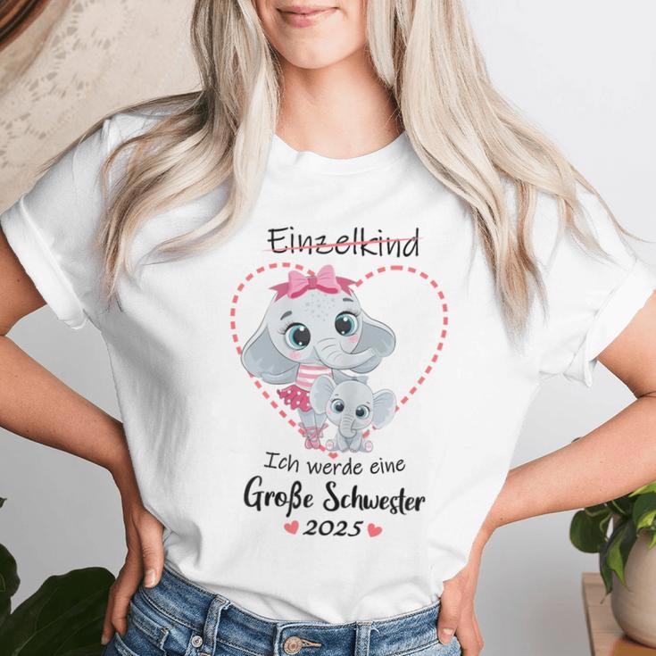 Nachwuchserkunden Ich Werde Große Schwester 2025 T-shirt Frauen Geschenke für Sie