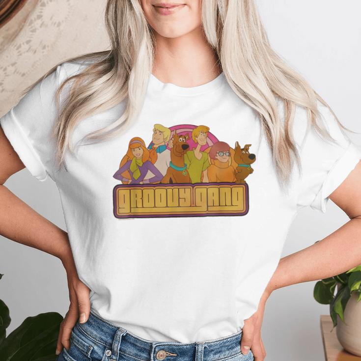 Scooby-Doo Groovy Gang T-shirt Frauen Geschenke für Sie