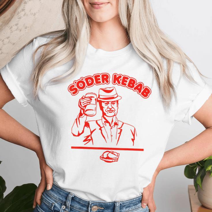 Soeder Kebab X Leberkas Retro Replacement Costume Beer Oktoberfest T-shirt Frauen Geschenke für Sie