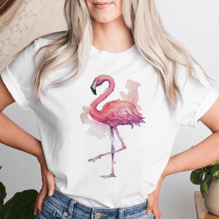 Vintage Flamingo Bird Retro Animal Lover Flamingo T-shirt Frauen Geschenke für Sie