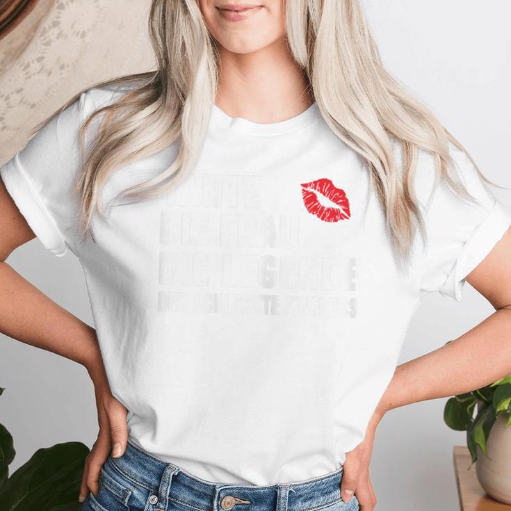 Women's Tante Die Frau Die Legende Der Schlechte Influence Slogan T-shirt Frauen Geschenke für Sie