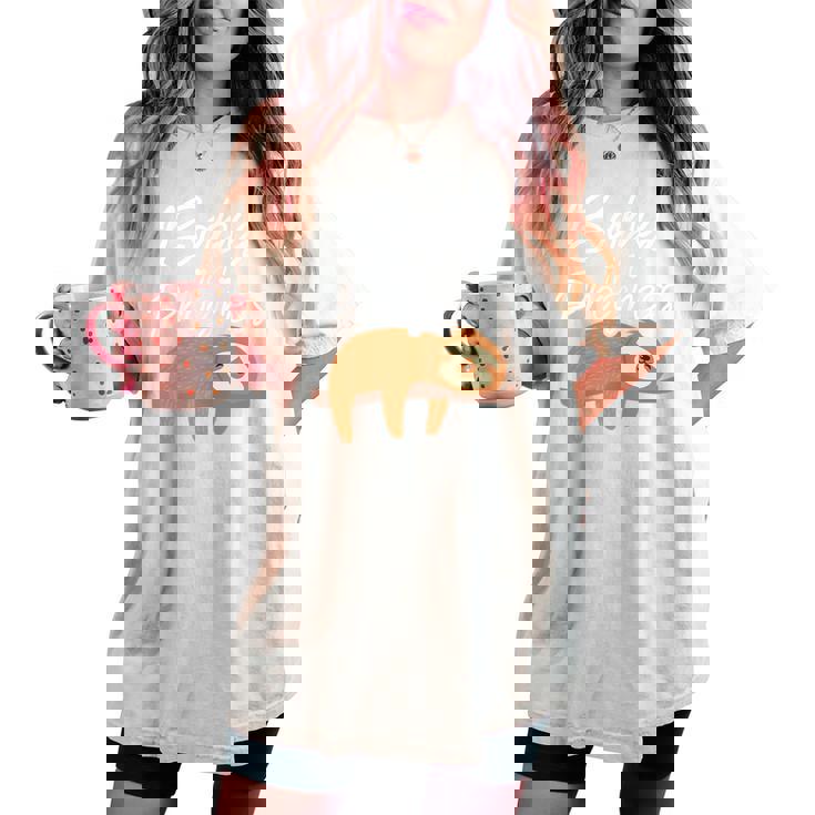 Baby Shower Anuncio De Embarazo De Perezosos Camiseta extragrande