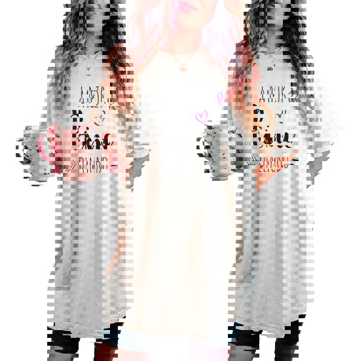 Divertida Dia De La Madre Super Mama Camiseta extragrande cómoda