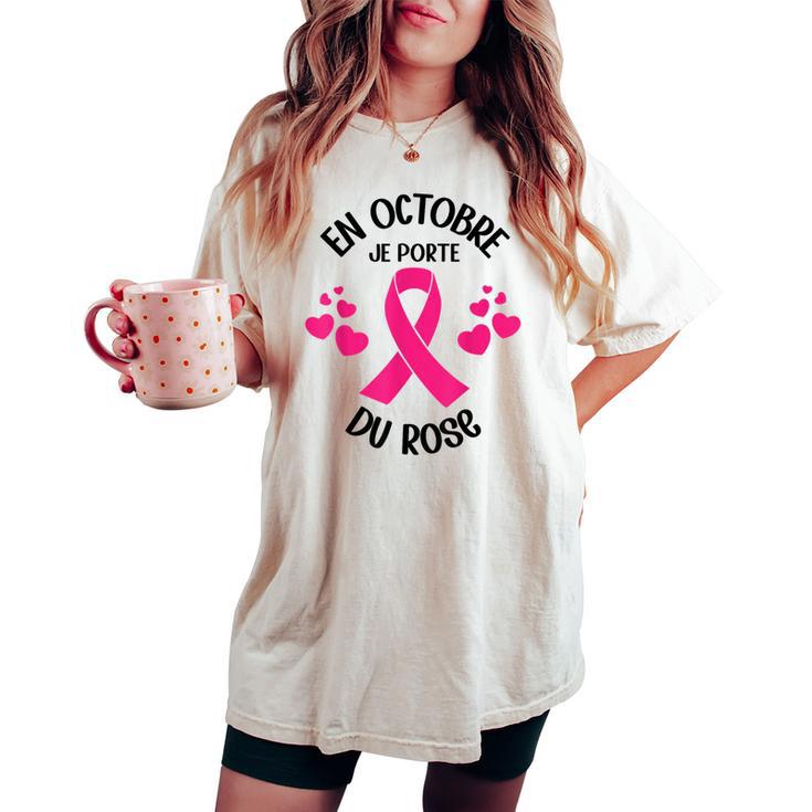Sweat-shirt à Capuche Sensibilisation Cancer Du Sein - Motif Ruban Cœur Rose, Pour Femme, Taille Grande