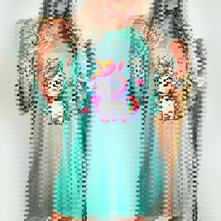 Licorne Mignonne Pour Filles Licorne Magique Women's Oversized