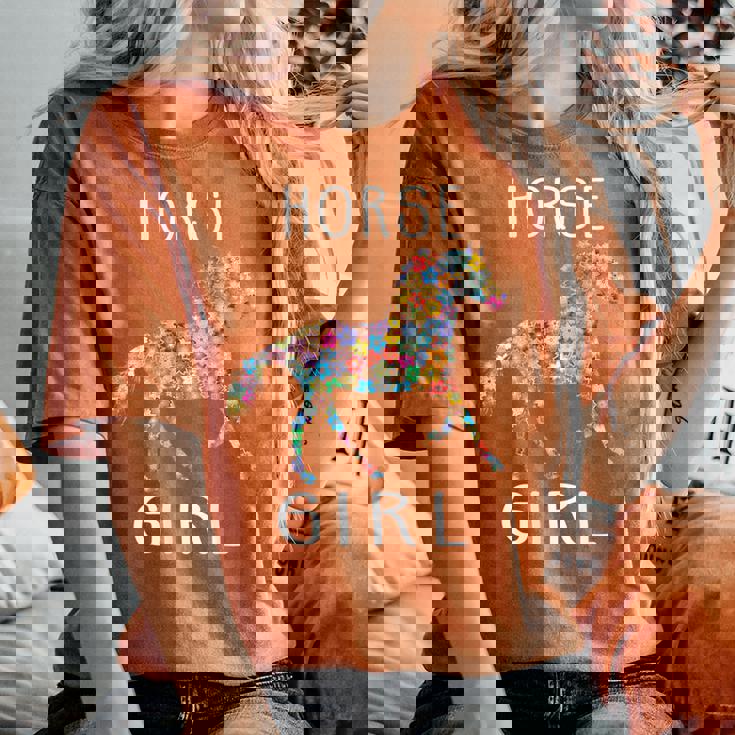 Camisa Estampado Blusas De Caballos Blusas Playeras Con Estampado