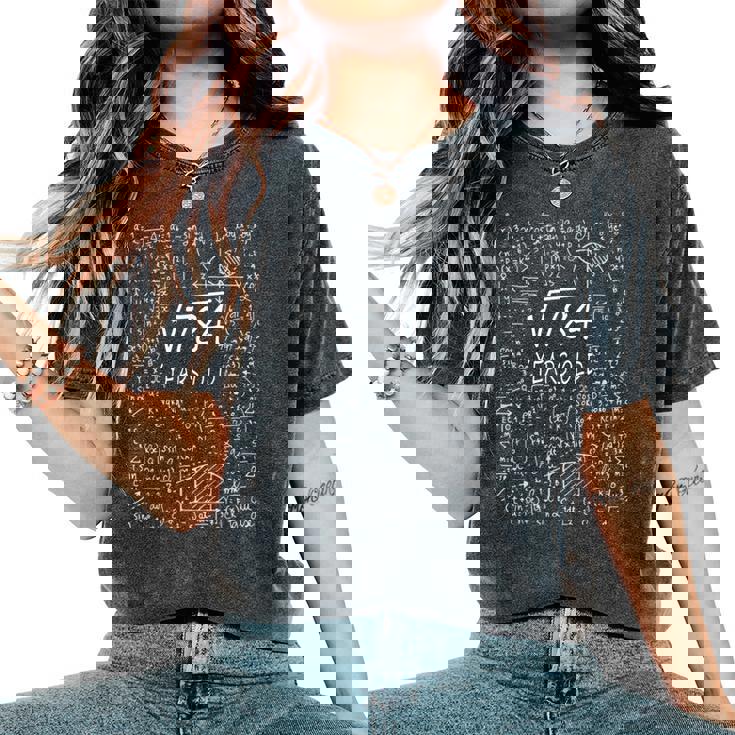 28 Compleanno Ragazza Ragazzo Radice Quadrata 784 28 Anni T-shirt comoda oversize da donna