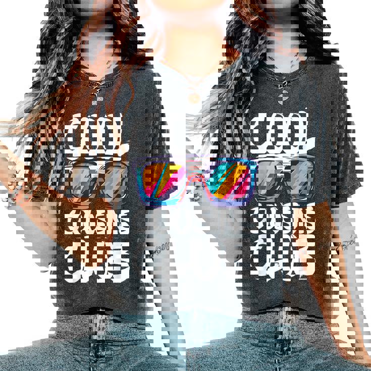 Cool Cousins Club Boy Girl Cousin Crew Matching Women's Oversized Comfort T-Shirt