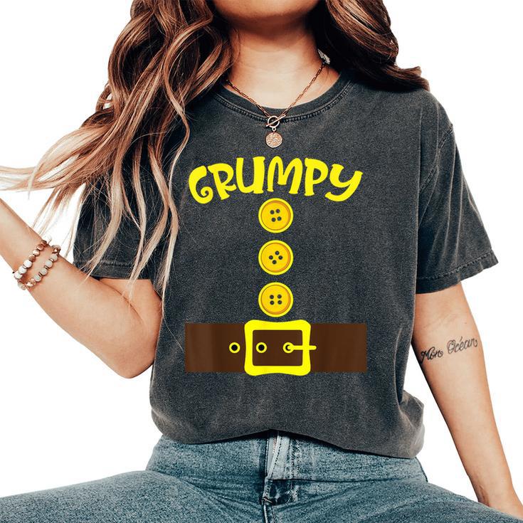 Dwarf Easy Halloween Costume Dwarf Matching Group Women's Oversized Comfort T-Shirt