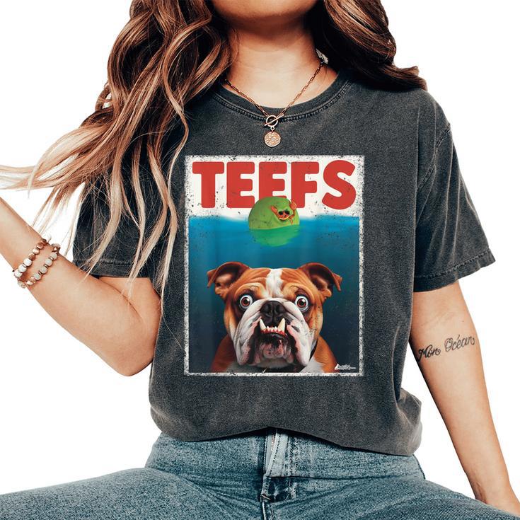 Funny English Bulldog Mom T-Shirt For Women - Cute Dog Lover Gift Tee