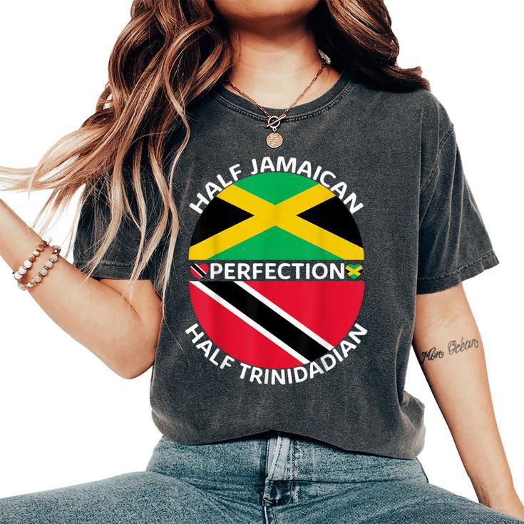 ICONDENIM Canadian Half Jamaica Flag T-Shirt - Patriotic Friendship Design For Men & Women