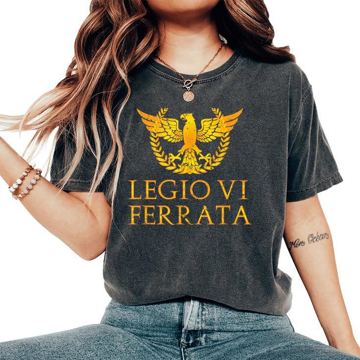 Legioi Ferrata Roman Legion Spqr Camiseta extragrande cómoda para mujer