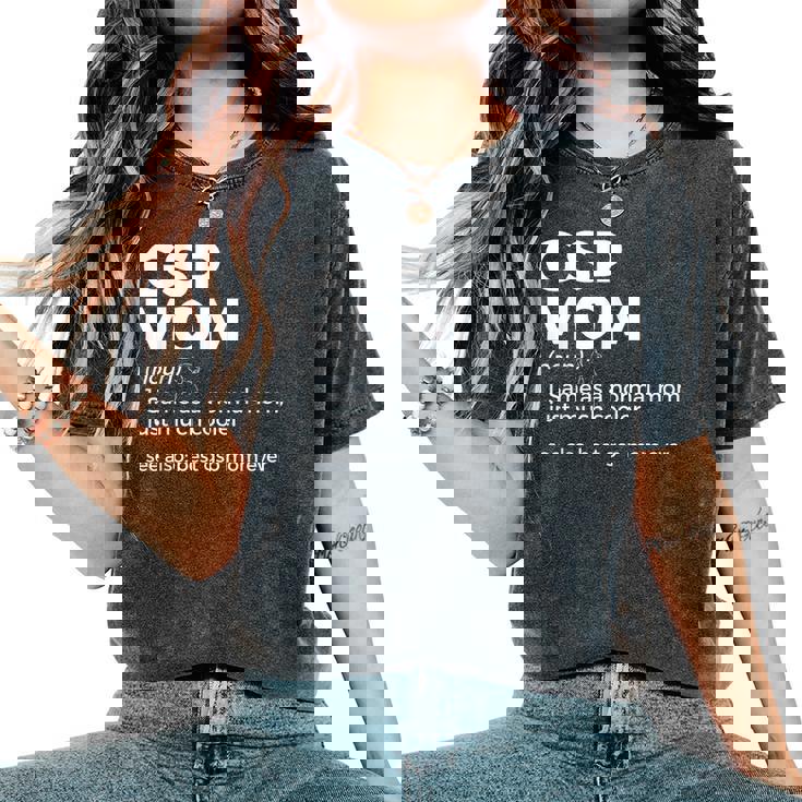 Mejor Gsp Mom Ever Definition Alemán De Pelo Corto Puntero Camiseta extragrande cómoda para mujer