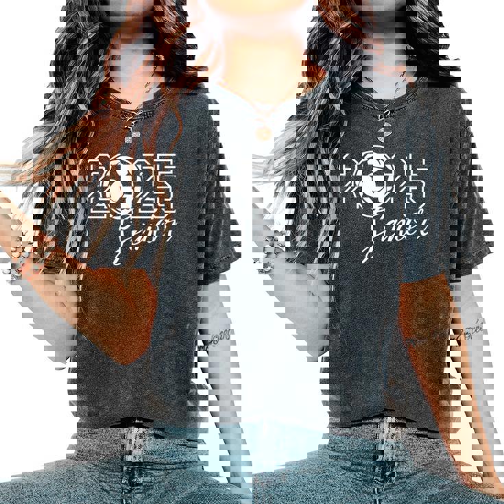 Senior 2025 Soccer Mom High School Graduation Outfit Proud Women's Oversized Comfort T-Shirt