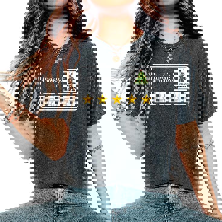 I Am Working For Christmas Break Teacher Christmas Women's Oversized Comfort T-Shirt