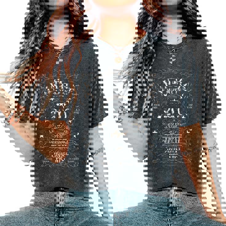 14° Compleanno 14 Ragazzi Ragazze Anni 2010 Regalo T-shirt comoda oversize da donna
