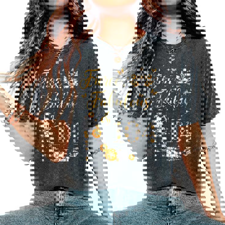 Donna Fierce Fabulous E 104 Anni 104° Compleanno Queen's Bday Con Collo A T-shirt comoda oversize da donna