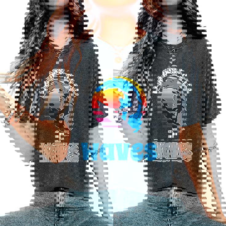 Surf Paradise Tee Shirt Surf Femme Chandail Surf Femme